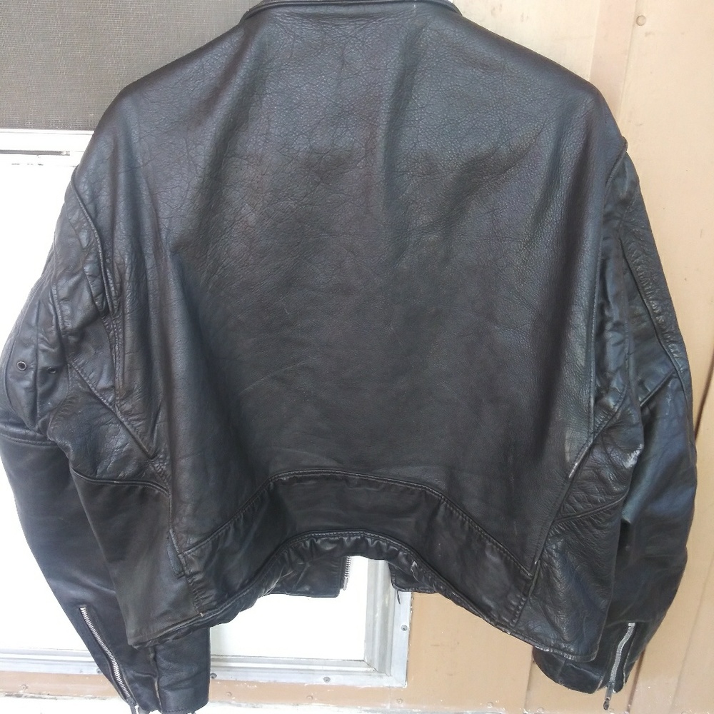 1970 Vintage Harley Davidson leather jacket